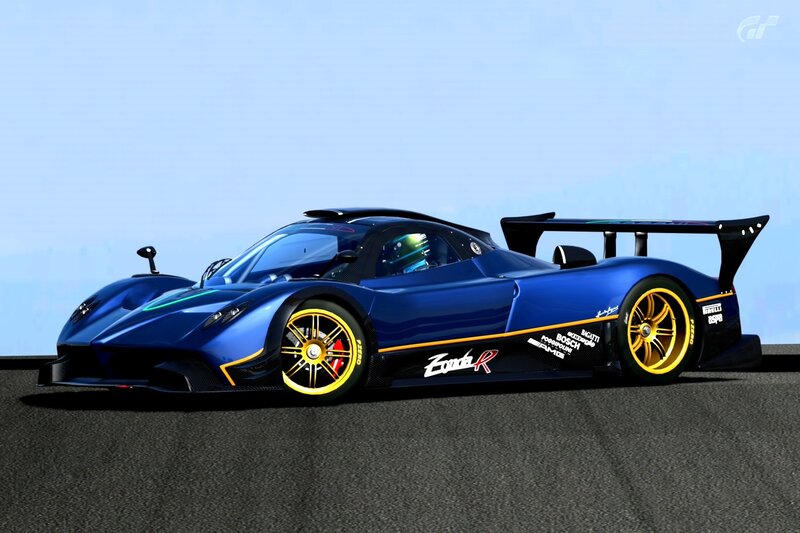 Blue Race Car — Dynamic, 3d Render, Driver