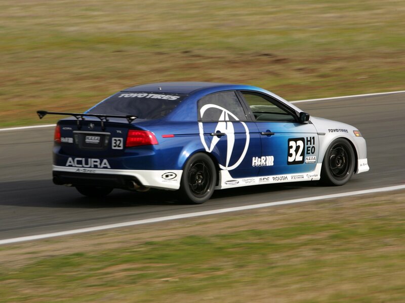 Blue Race Car — Dynamic, Afternoon, Photograph, Race Track, Tires