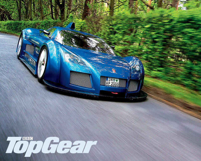 Blue Race Car — Dynamic, Afternoon, Photograph, Road