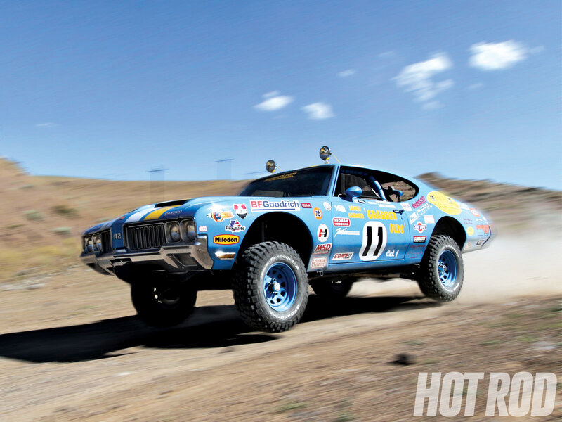 Blue Race Car — Dynamic, Afternoon, Photograph