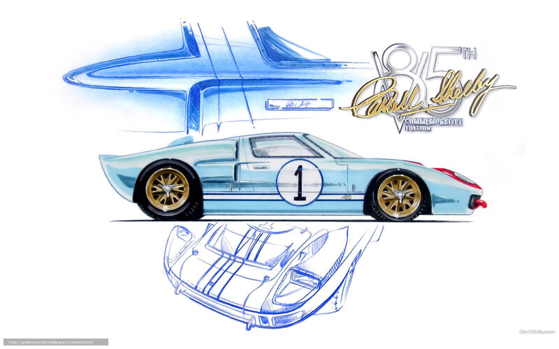 Blue Race Car — Dynamic, Illustration
