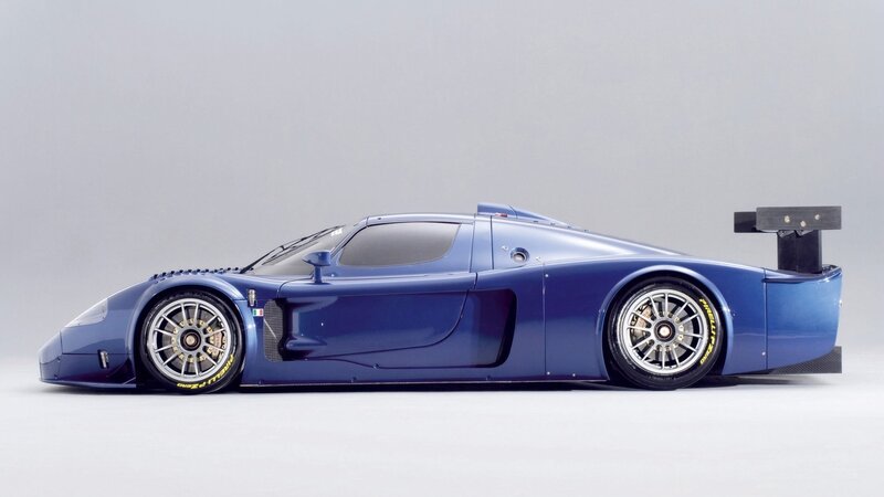 Blue Race Car — Dynamic, Photograph