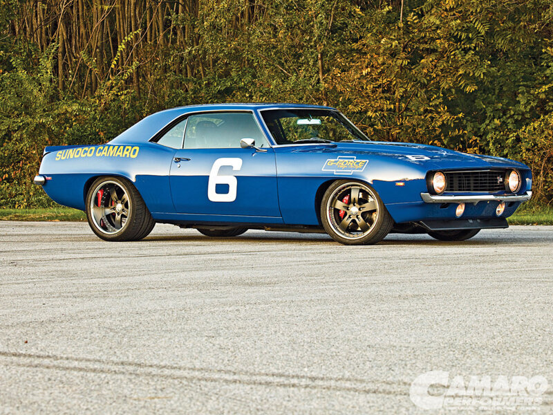 Blue Race Car — Dynamic