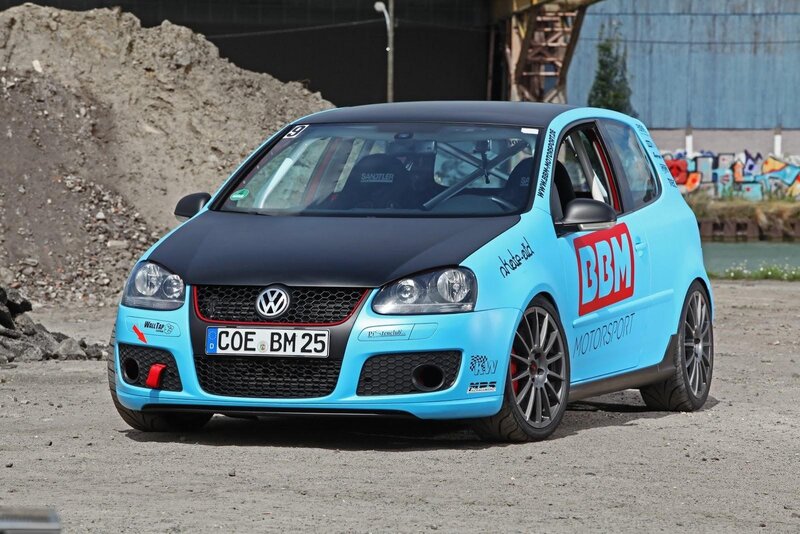 Blue Race Car — Light Blue, Industrial, Afternoon