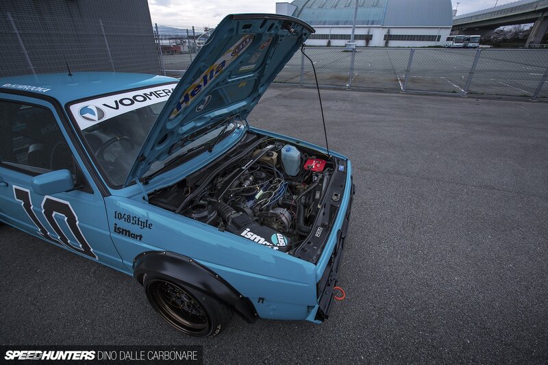 Blue Race Car — Light Blue, Industrial
