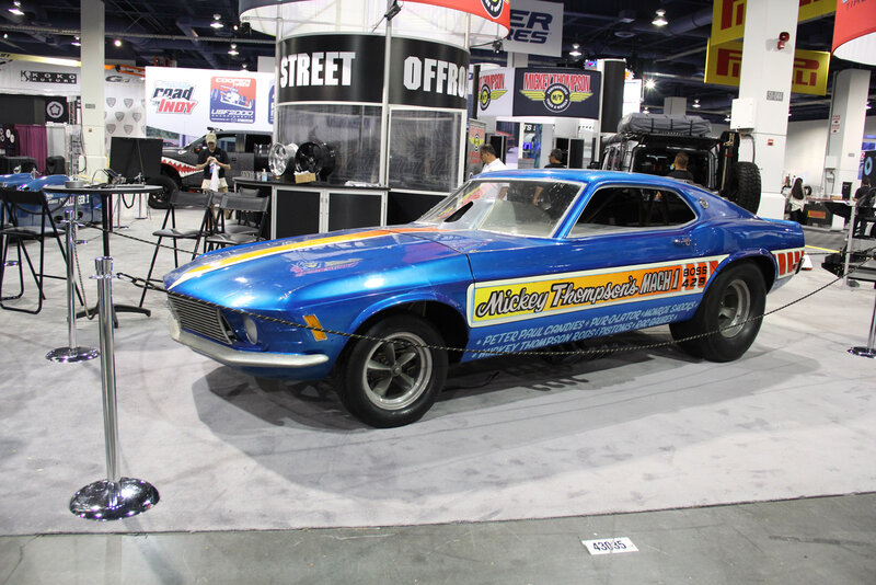 Blue Race Car — Neutral, Photograph, Car Show