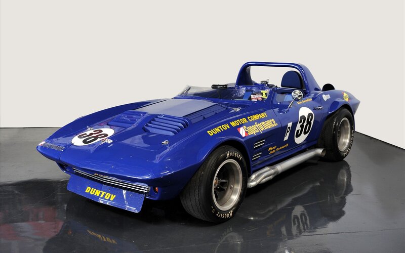 Blue Race Car — Neutral, Photograph, Number 38