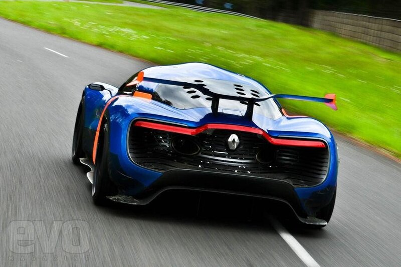 blue race car on track