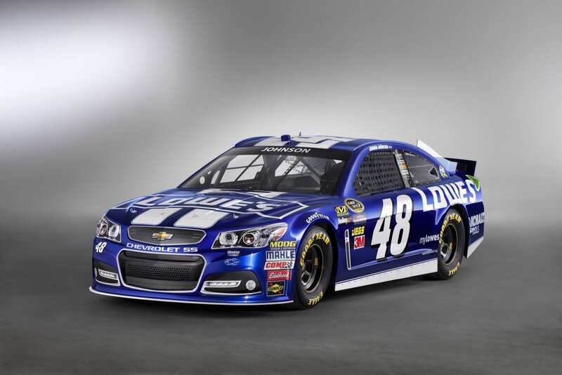 Blue Race Car — Professional