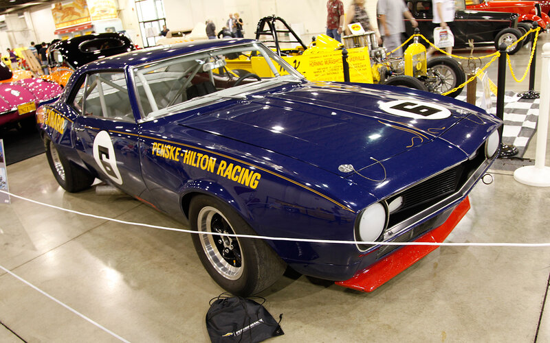 Blue Race Car — Showcase