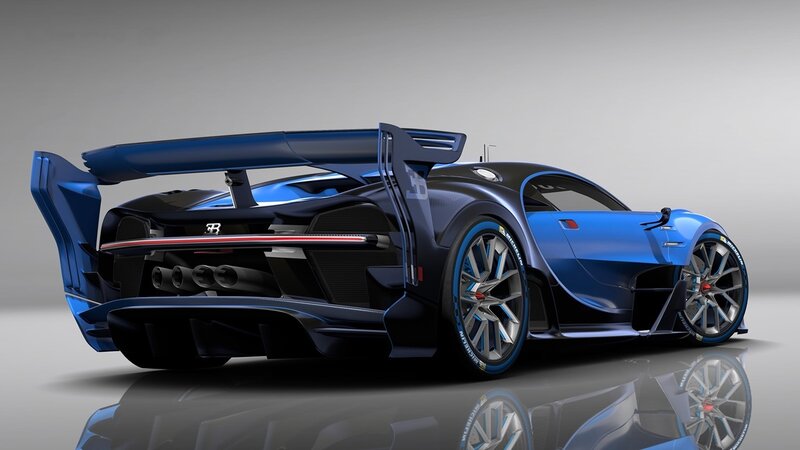 Blue Race Car — Sleek