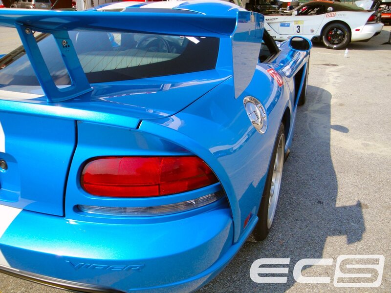 Blue Race Car — Static
