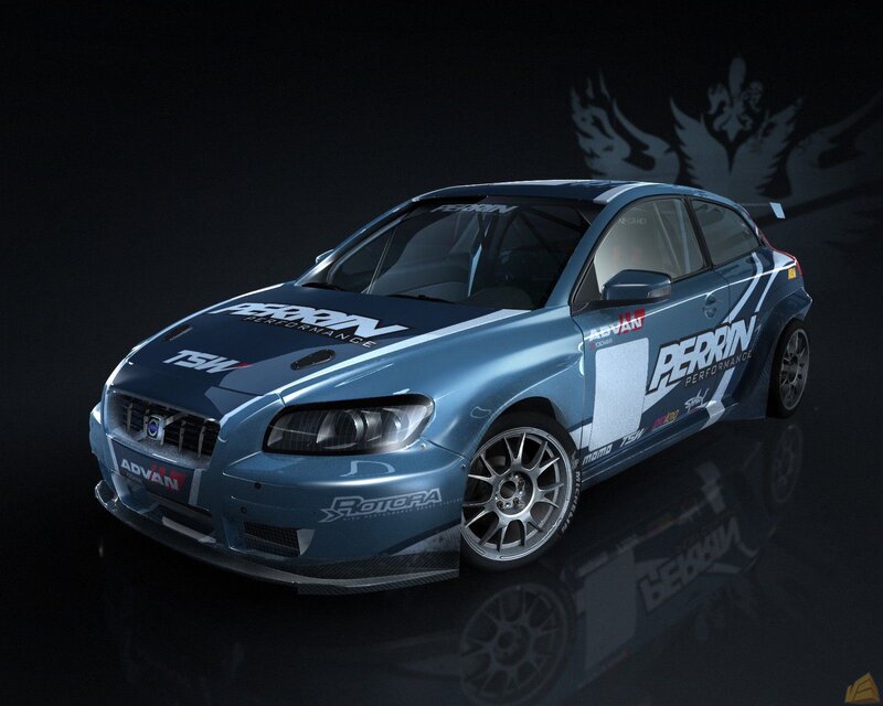 blue race car with decals