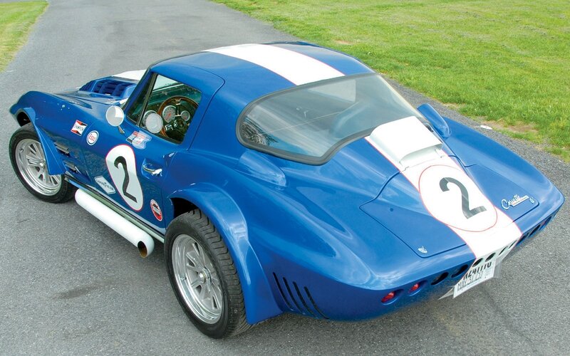 Blue race car with number two