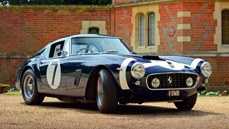 Blue Racing Car — Calm, Afternoon