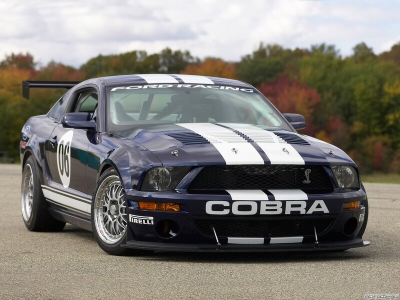 Blue Racing Car — Calm, Autumn