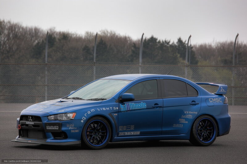 Blue Racing Car — Calm, Photograph