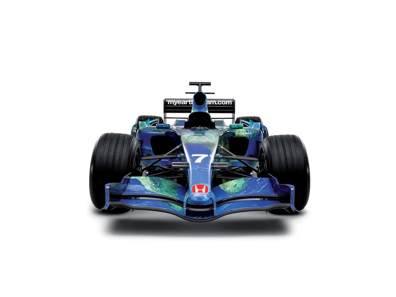 Blue Racing Car — Neutral