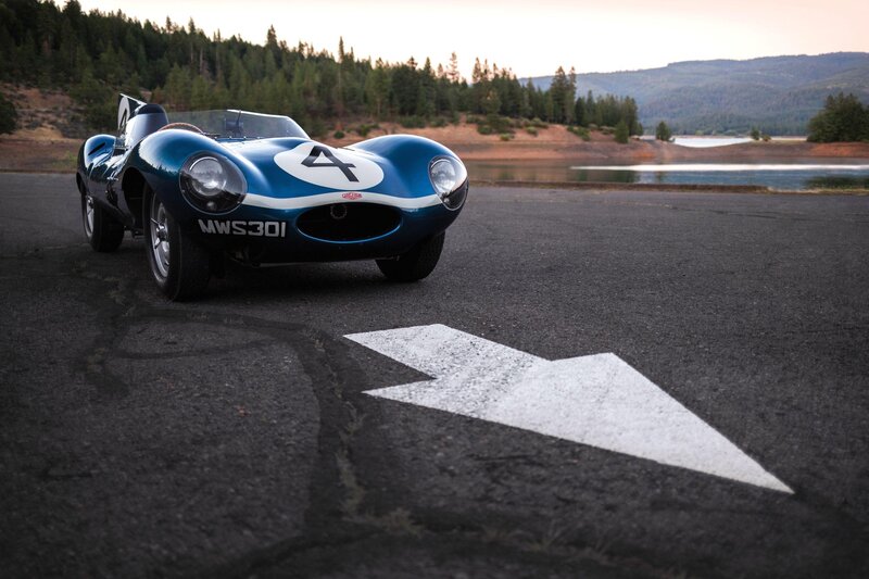 Blue Racing Car — Serene