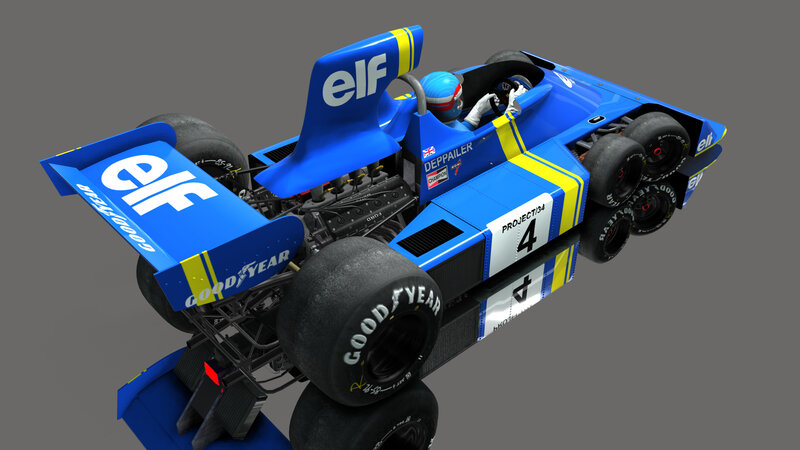 Blue Racing Car — Technical