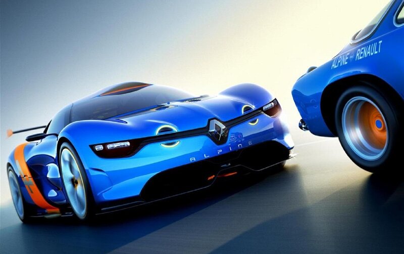 Blue Racing Cars — Dynamic
