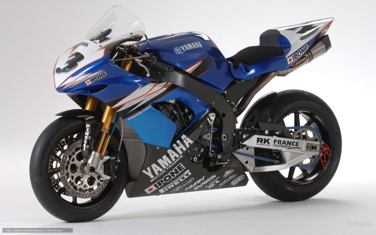 blue racing motorcycle
