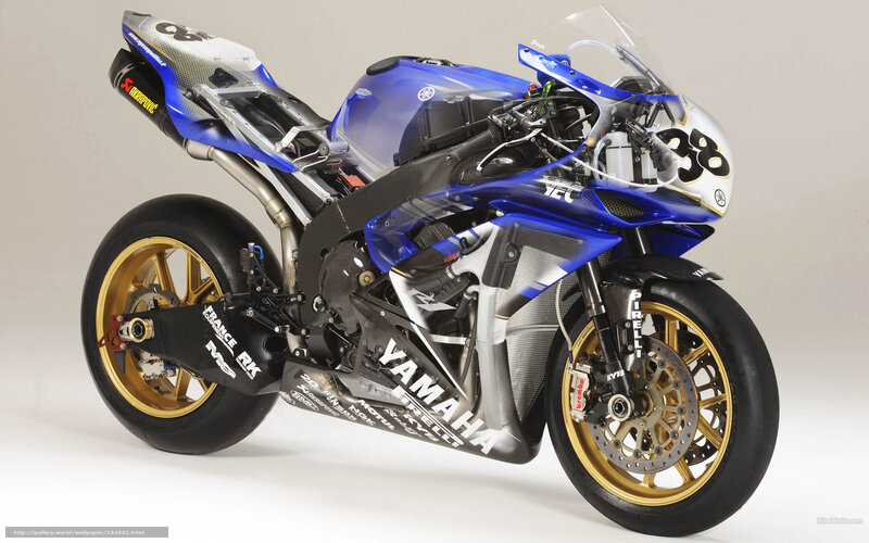 Blue Racing Motorcycle — Technical