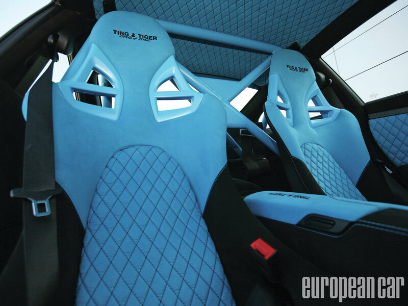 Blue Racing Seats