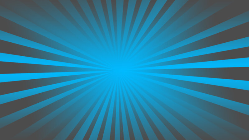 blue radial burst background