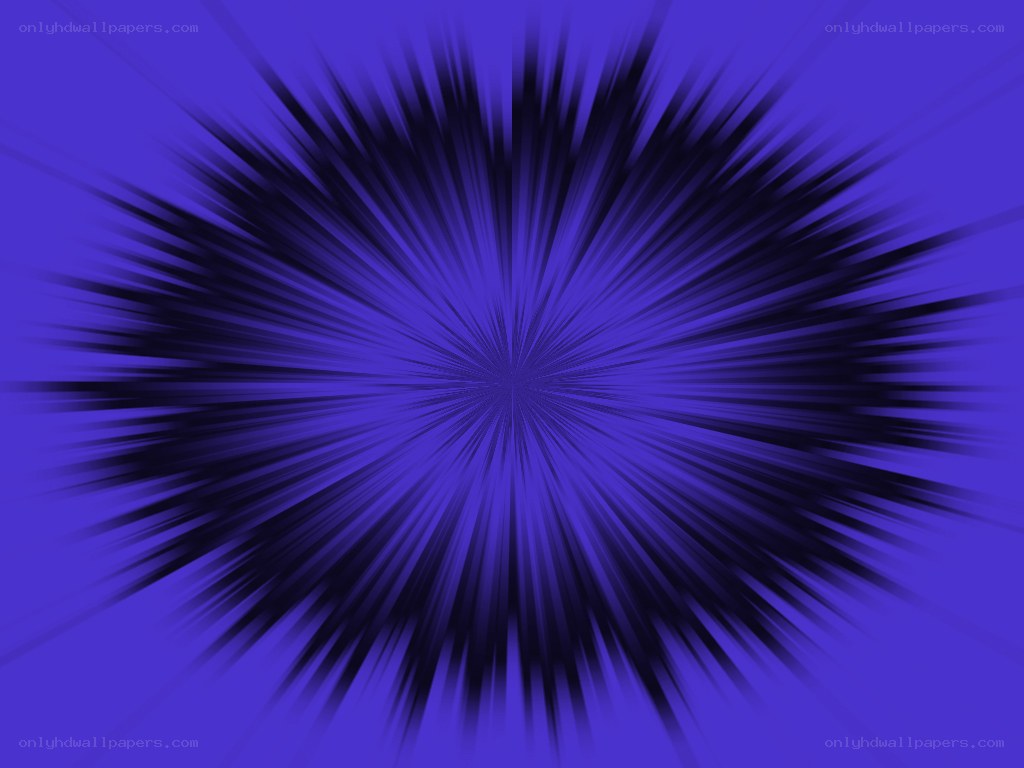 blue radial burst effect