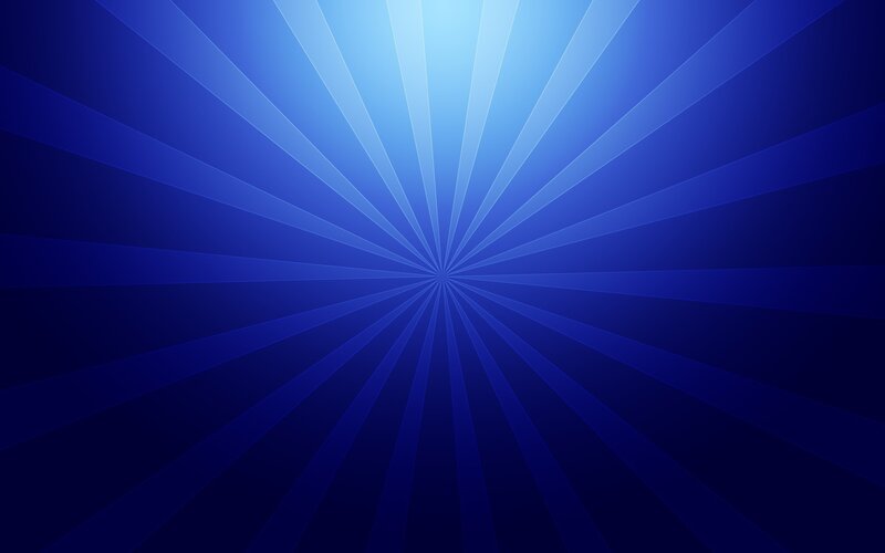 blue radial light burst