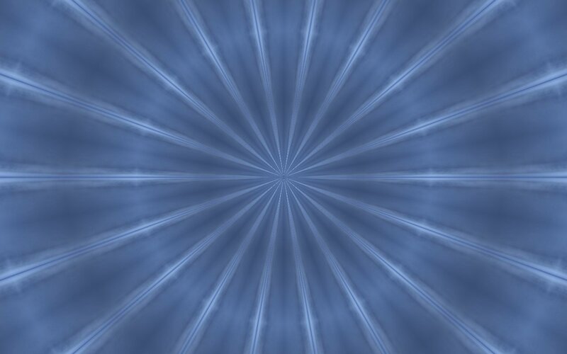 blue radial light pattern