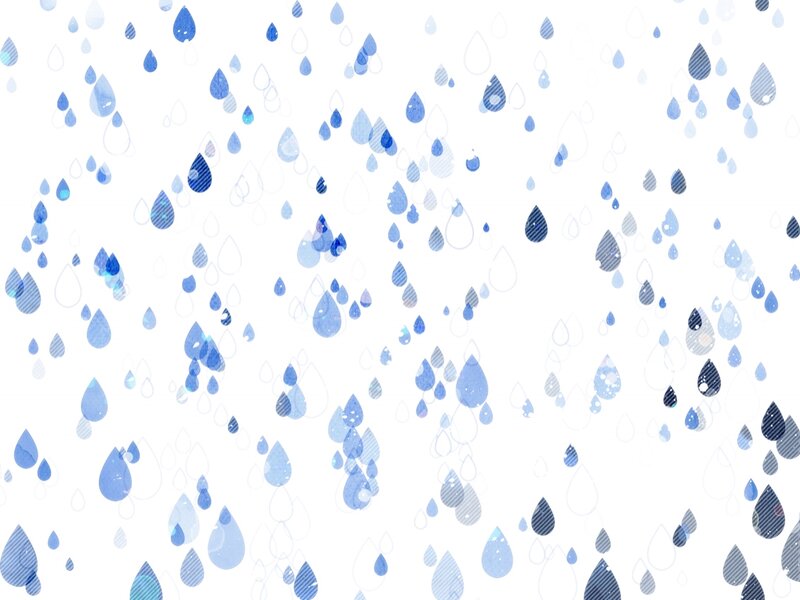 Blue Raindrop Pattern — Calm