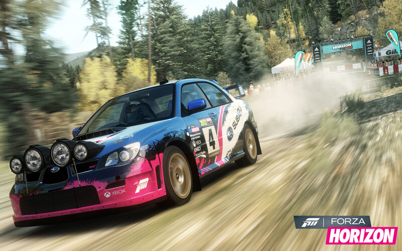 Blue Rally Car — Dynamic, Afternoon, 3d Render