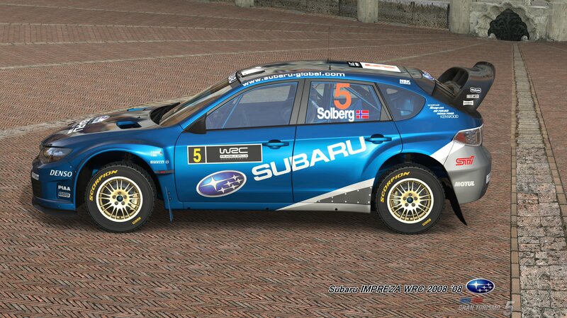Blue Rally Car — Static, 3d Render, Rally Car