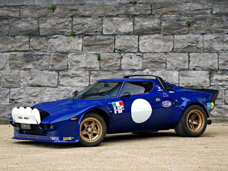 Blue Rally Car — Static