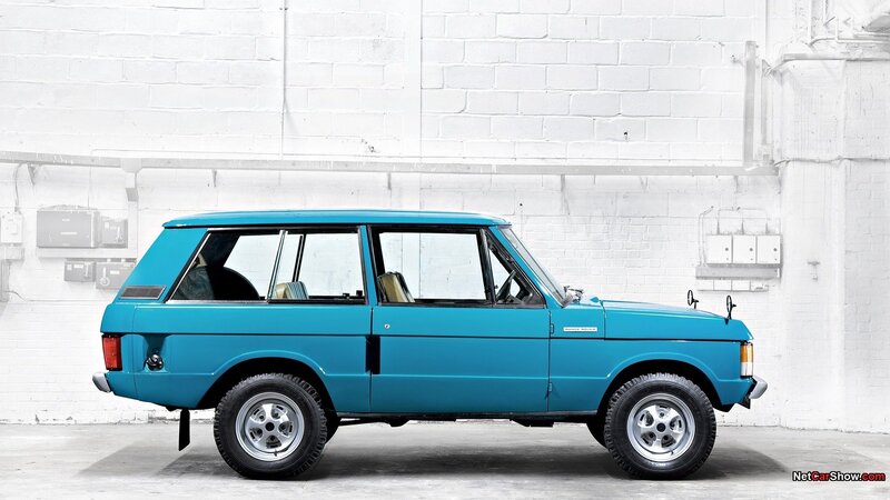 blue range rover classic