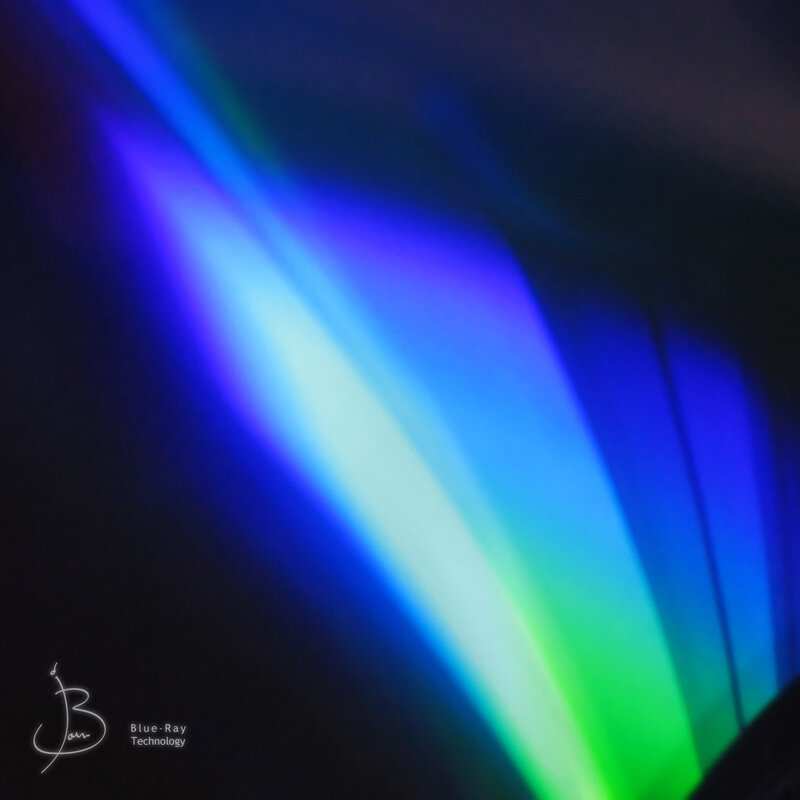 Blue-ray technology light spectrum
