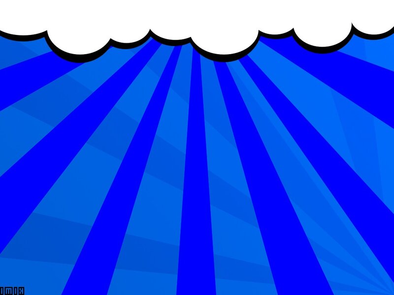 Blue Rays from Cloud