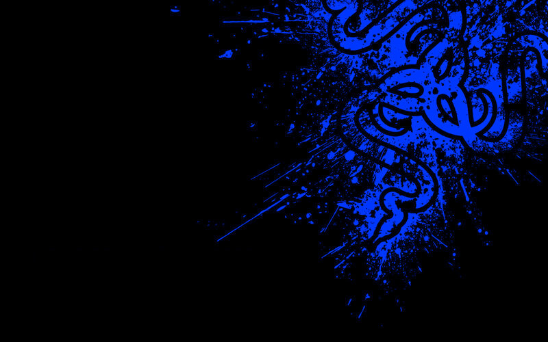 Blue Razer Logo — Dynamic