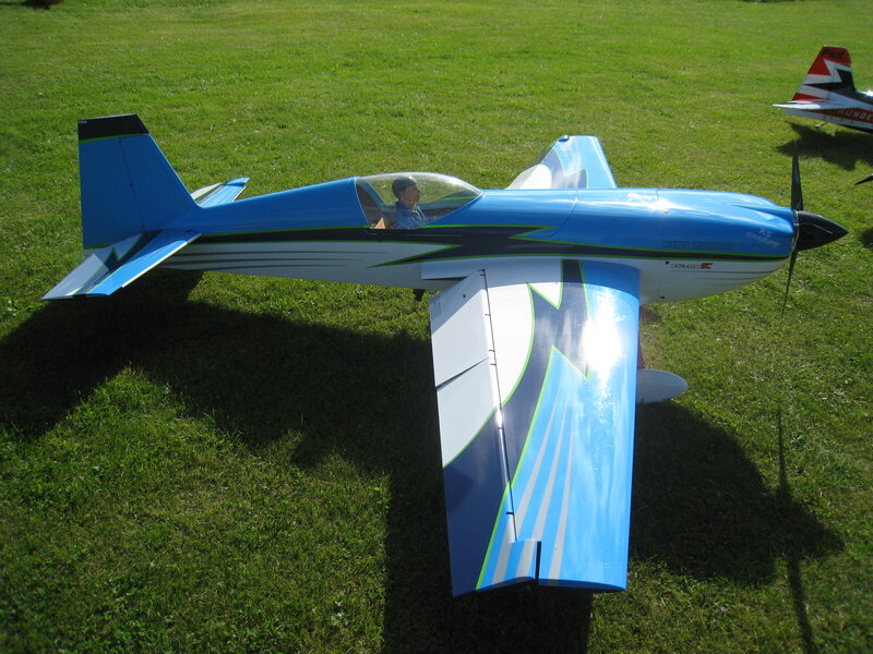 Blue Remote Control Airplane