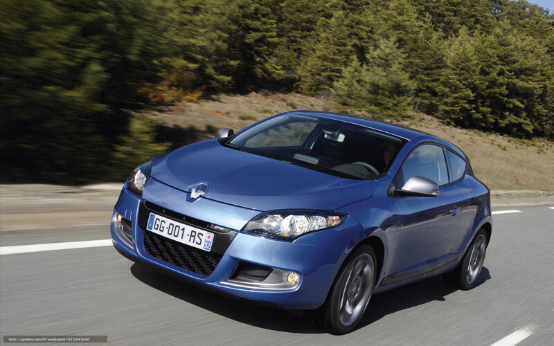 Blue Renault Car — Dynamic