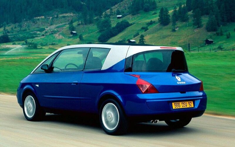 Blue Renault Megane
