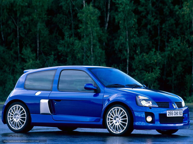 Blue Renault Sport Car — Calm