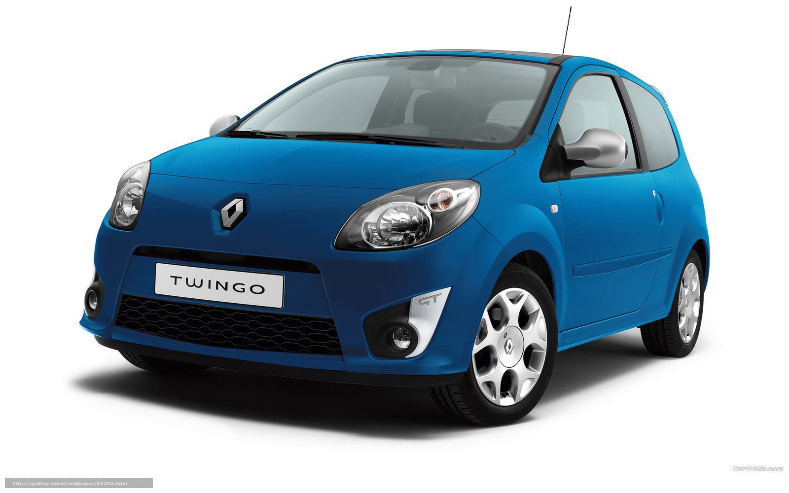Blue Renault Twingo GT