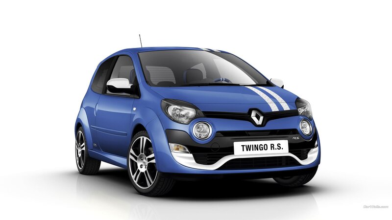 Blue Renault Twingo Rs — Neutral