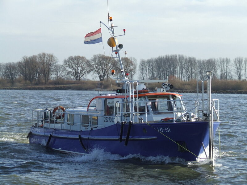 Blue Research Boat