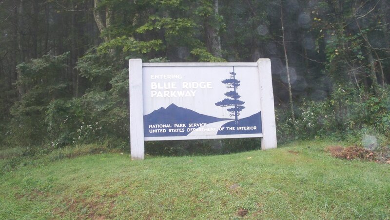 Blue Ridge Parkway Sign
