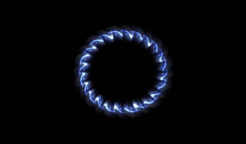 blue ring of light