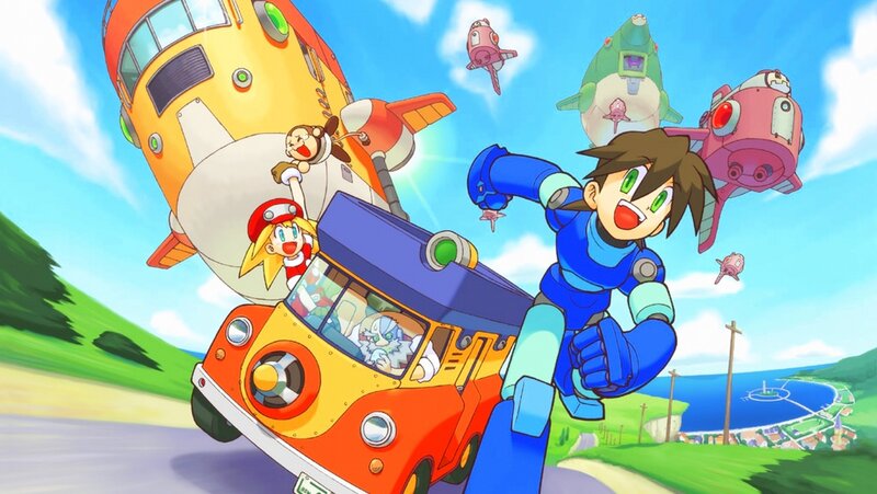 Blue Robot Character — Action-packed